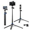 Selfie Stick Tripod for Gopro 157cm Telescoping Tripod Stand with Ball Head Inch Portable Lightweight Camera Tripod for GoPro Max Hero 13 12 11 10 9 8
