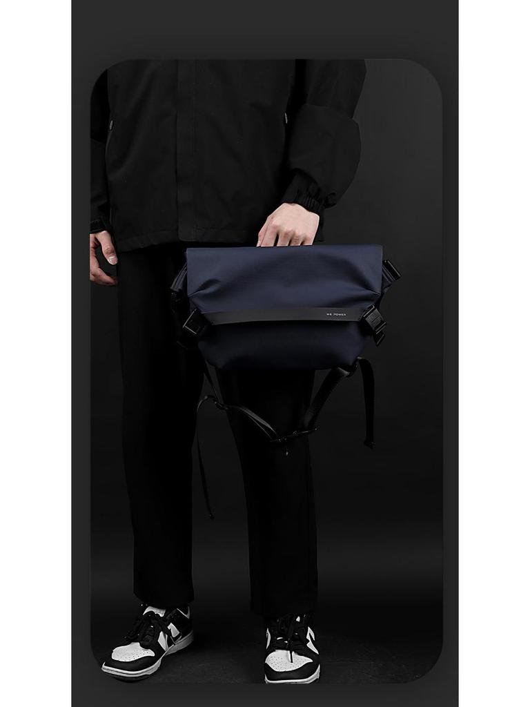 WEPOWER Универсальный мужской повседневный рюкзак через плечо - Модная маленькая квадратная нагрудная сумка