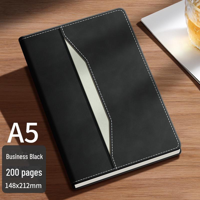 Корпоративный дневник 2024 г.: Упрощенный офисный блокнот для совещаний и записей, эксклюзивная корпоративная версия