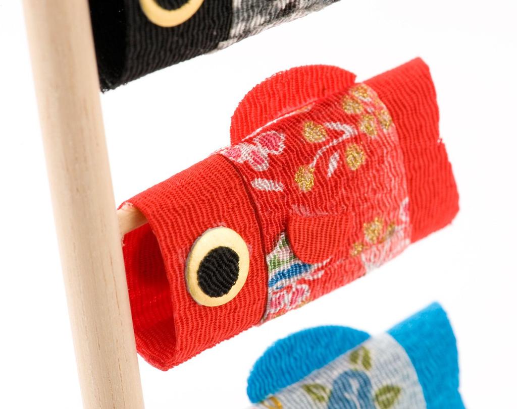 Ryukodo May Doll Carp Streamer Feng Shui Carp Streamer Width 7cm X Depth 7cm X Height 33.5cm