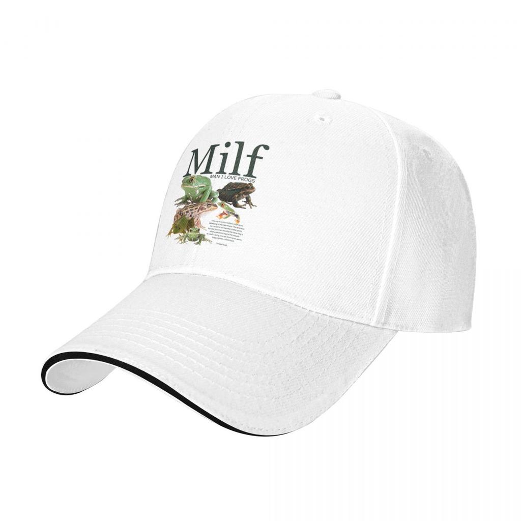 Baseball Caps Milf Unisex I Love Frogs Casquette Unisex Sport Spring Hats