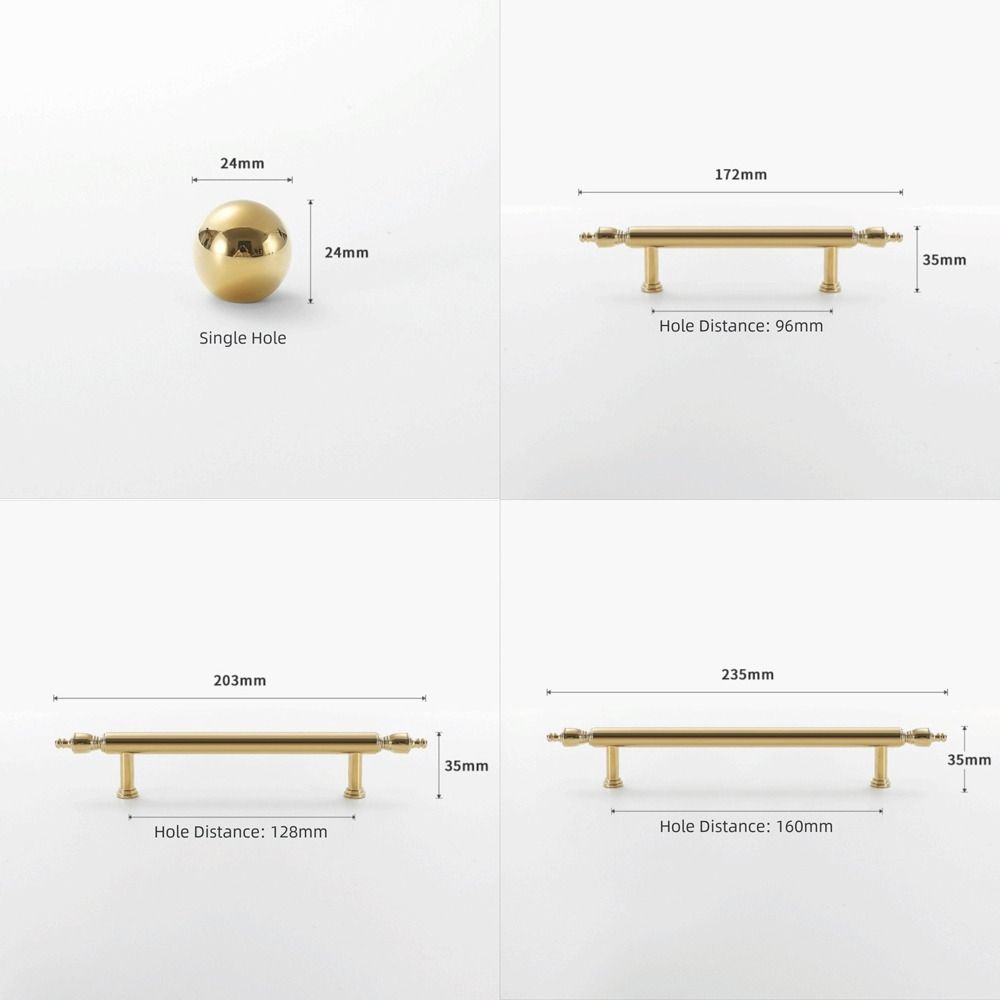 Beautiful Brass Cabinet Handle Light Luxury Long Handle New Drawer Pulls  Shoe Cabinet