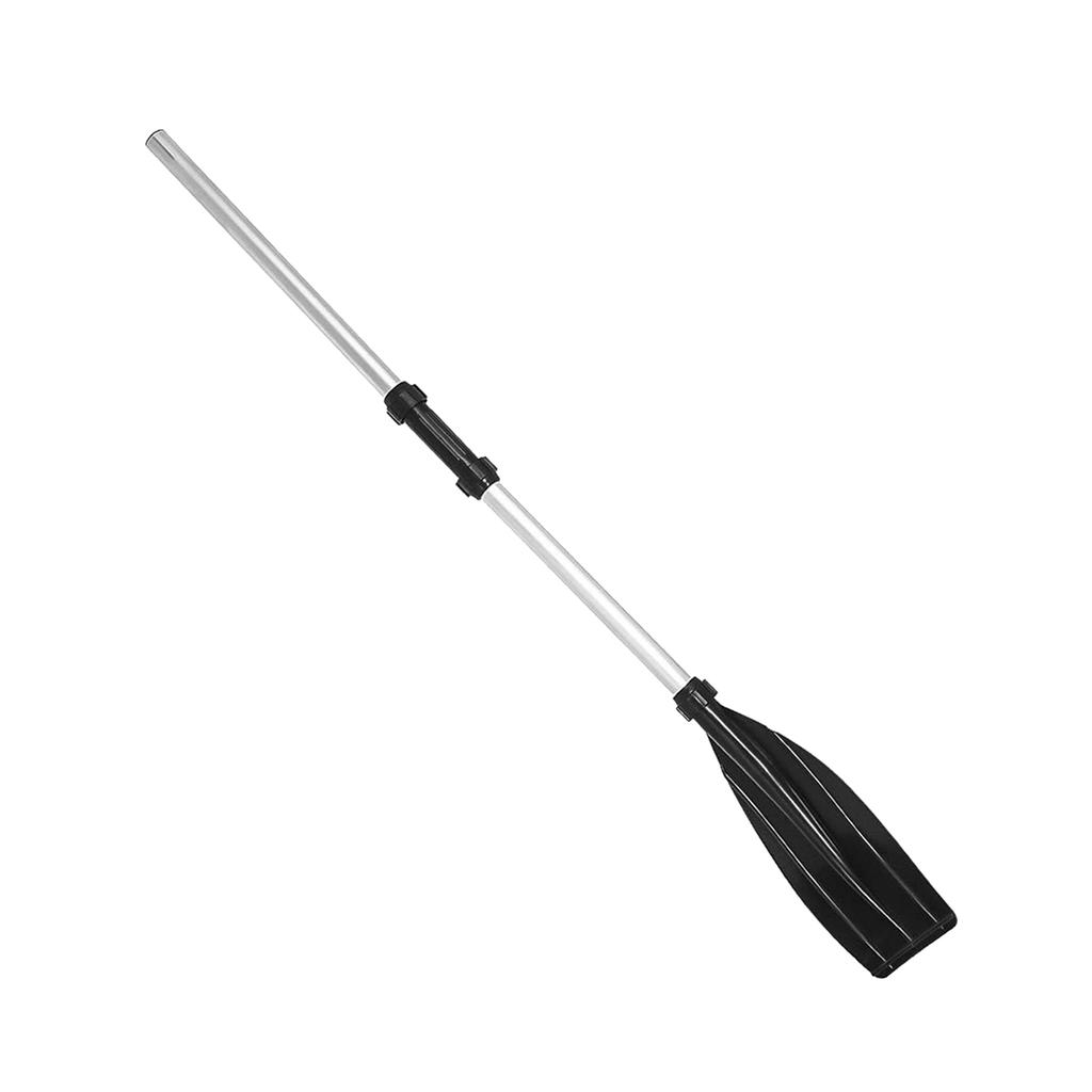 2Pcs Aluminium Alloy Detachable Lightweight Ribbed Blade Kayak Paddles Boat Oars