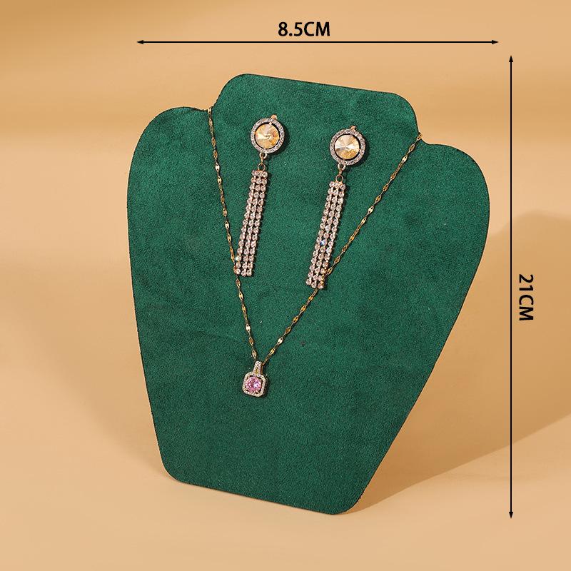 Necklace Display Stand, Earrings, Stud Earrings, Jewelry, Hanger, Necklace, Portrait Model Display Board, Necklace Rack.
