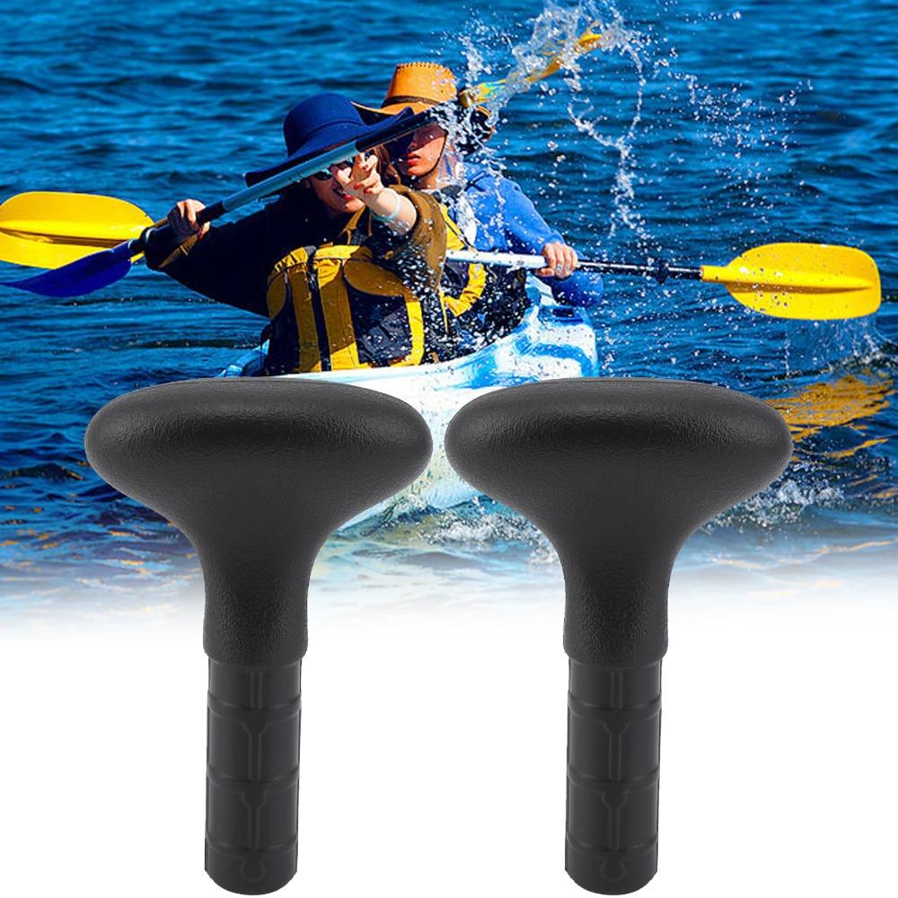 PVC SUP Handle Black Paddle Head Replaceable Oar Grip Water Sport