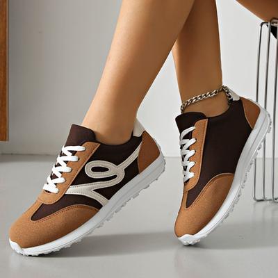 Модная женская новая универсальная легкая повседневная обувь De Xun большого размера на шнуровке