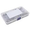 160pcs 6 Styles RV Shelf Pins Kit Nickel Shelf Support Pegs Cylindrical Pins Holder L Shaped Bracket for Cabinets
