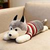 120cm Big Huggable Giant Husky Plush Toy Soft Stuffed Dog Long Pillow Cartoon Animal Doll Sleeping Cushion Kids Gift 50-120cm