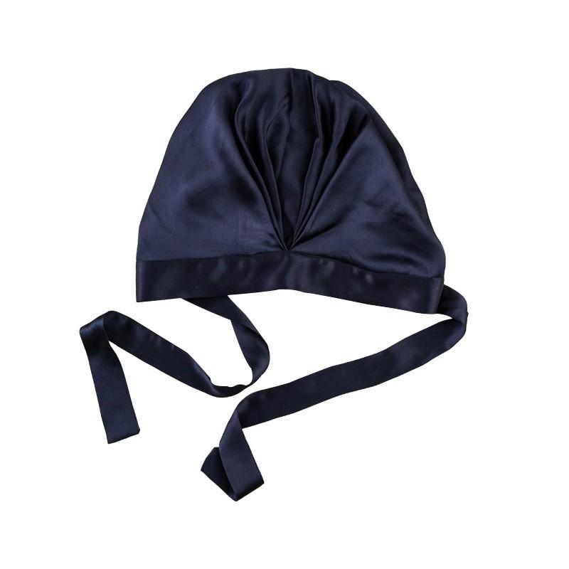 Silk Hair Towel Cap Women Pure Mulberry Dry Wrap Anti-Frizz Absorbent Bath Sleep Postpartum Use