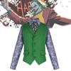 Dark Knight Joker Clown Costume With Shirt Vest Tie Set For Halloween Cosplay