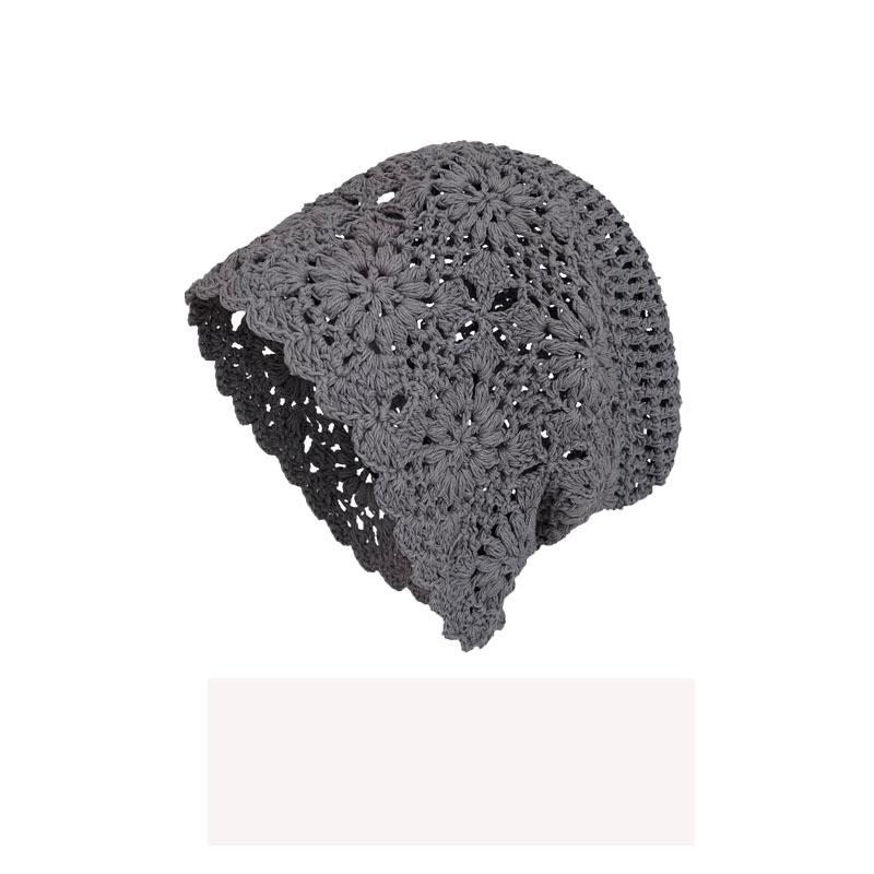 Модная ручная работа вязаная кепка-сумка женская весна и осень Ju Jingyi Same Hollow Wool кепка ретро литературный ворс кепка