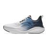 Cloud Feel Simple Versatile Rebound Height Increasing Lightweight Low Top Casual Running Shoes Men Sneaker White Blue 912525537-2