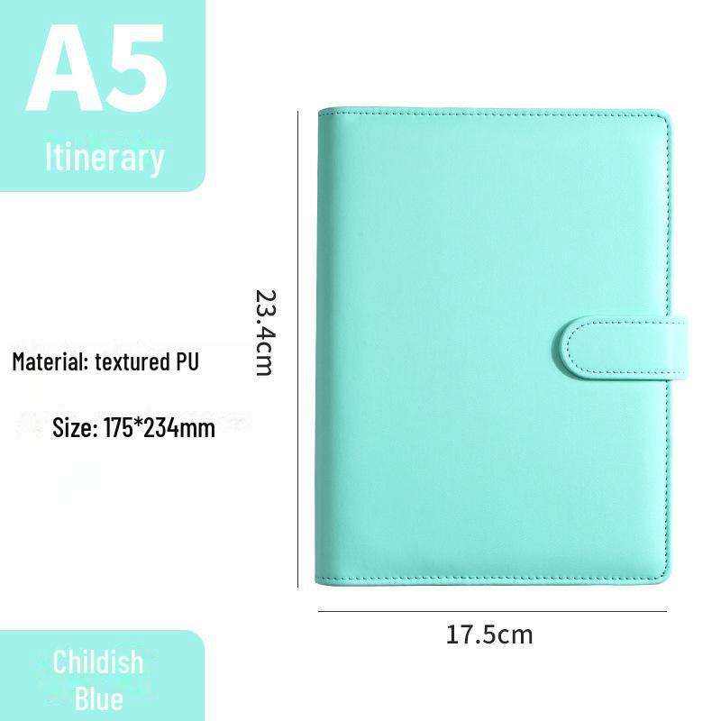 Красочные отрывные квадратные страницы для блокнота из ПВХ на английском языке на 2025 год