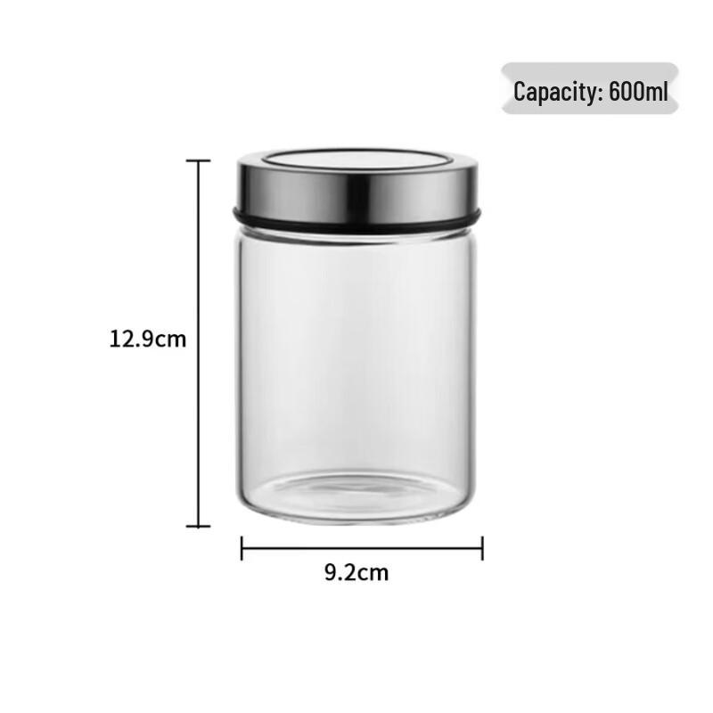 Glass Food Storage Jars