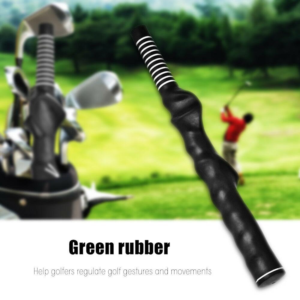 Hand Position Training Tool Rubber Golf Swing Training Grip Golf Club Grips Teaching Aid