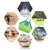 1 Pcs Beach Bag Travel Storage Bag Portable Toy Storage Bag Large Capacity Handheld Beach Bag Foldable Single Shoulder Mesh Bag