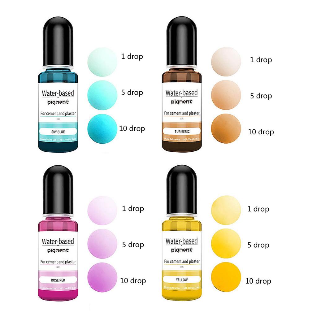 15 цветов жидкий краситель пигмент на водной основе высококонцентрированный жидкий краситель для цементного раствора штукатурки