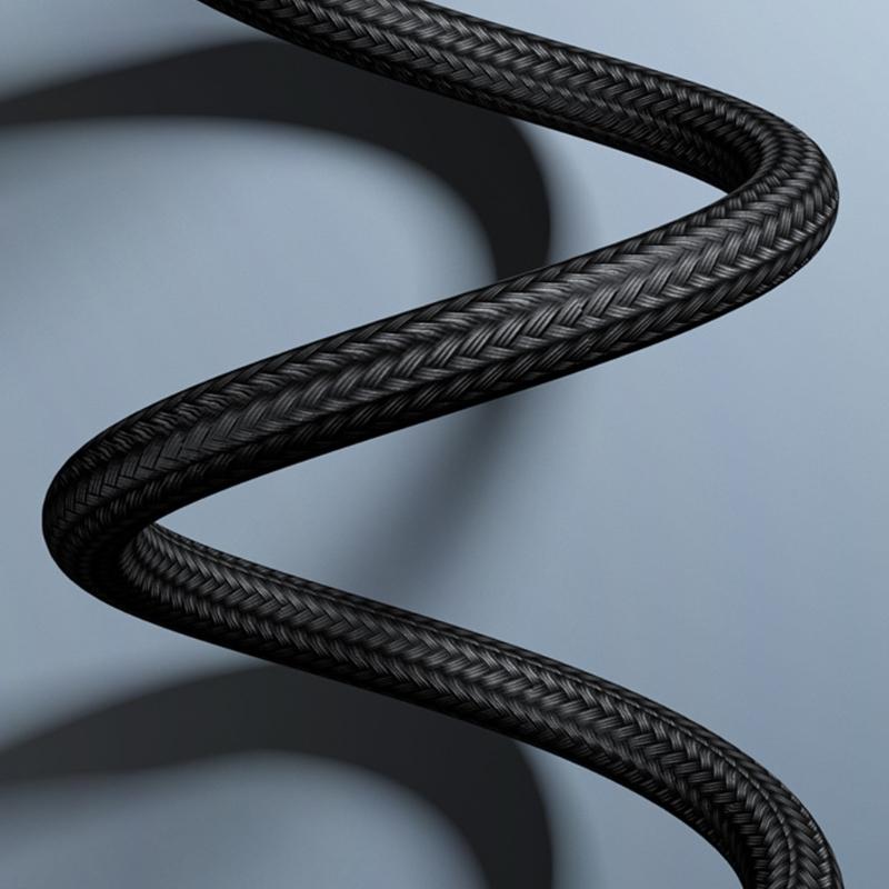 Nylon Braided Type-C to Type-C+Type-C Charger Cable Reliable Connectivity Faster Charger Cable Cord Safe and Stable