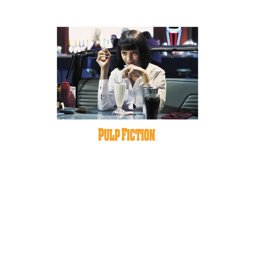 Pulp Fiction Unisex Adult Mia Wallace T-Shirt
