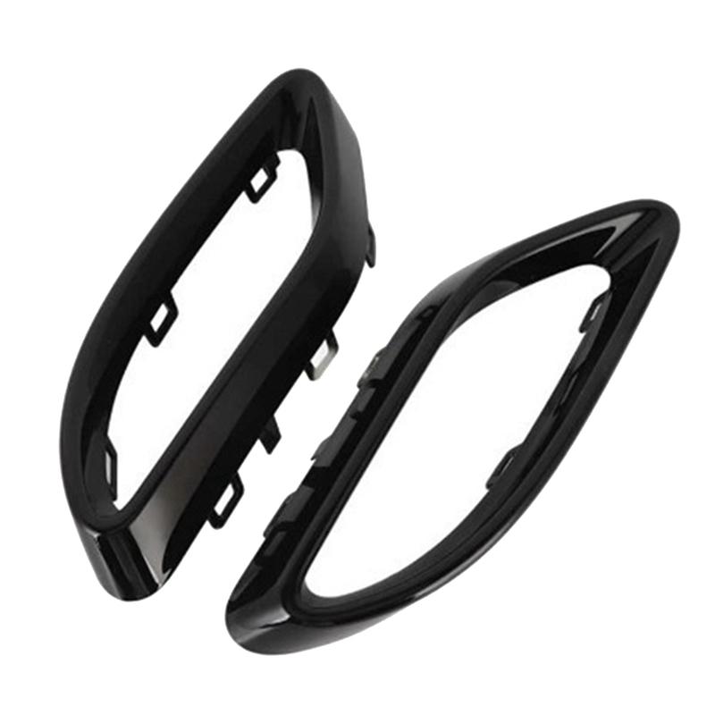 M63K-Car Rear Exhaust Tailpipe Trim Cover For Mercedes-Benz C-Class W205 2013-2017