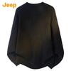 JEEP Men's Pure Cotton Crew Neck Sweater