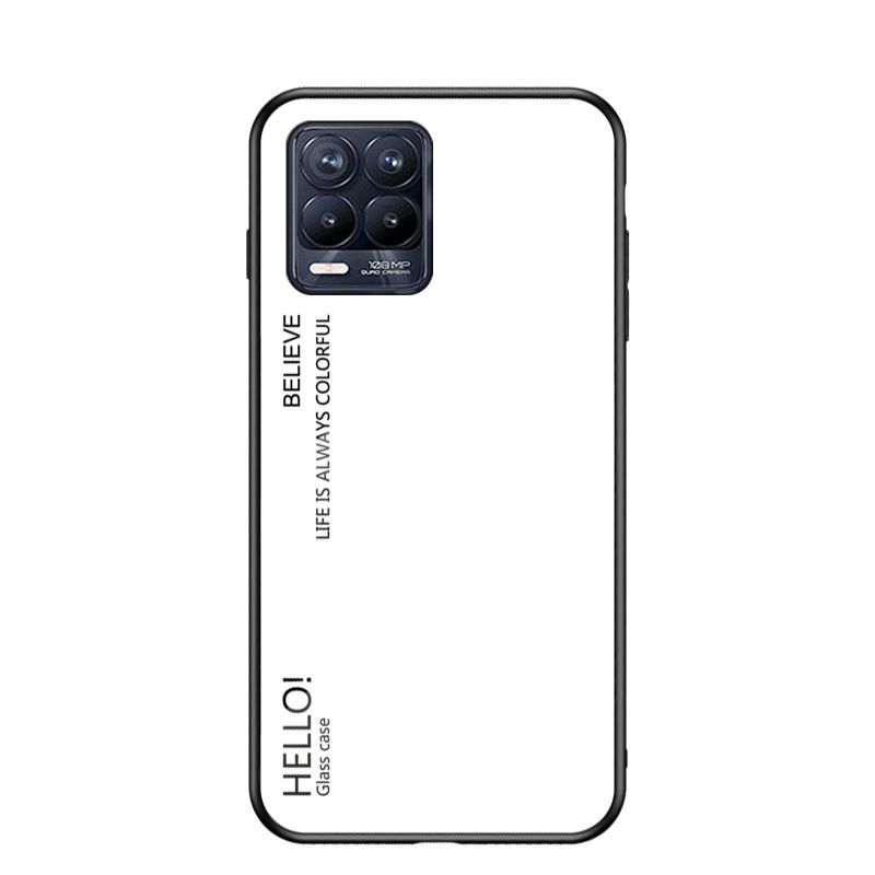 Gradual Change OPPORealme8 Mobile Phone Case Realme8pro Glass Anti-drop Protective Case