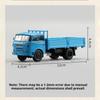 1:64 JN50 Грузовик Машина Игрушка Миниатюрная Литая Модель из Сплава Открывающаяся Задняя Панель Металлический Кузов Резиновые Шины Транспортные Средства Креативные Подарки для Мальчиков