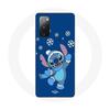 Case for Samsung Galaxy S20 FE Stitch Snow Christmas Blue