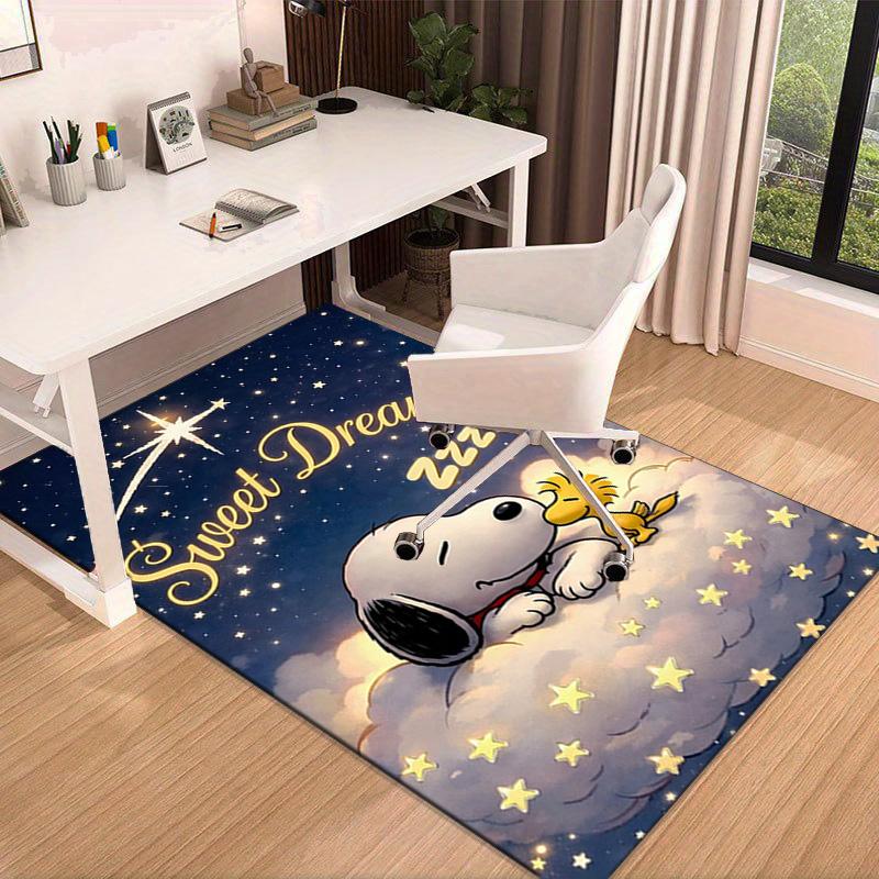 Snoo-dog Dreams On The Moon Carpet, Chair Rug,Rug for Office Bedroom living rooms, Doormat decor Fan Gift Christmas Gift