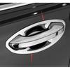 Для Hyundai Santa Fe 2019-2023 Хромированная сталь Наружная отделка накладки на чаши боковых дверей