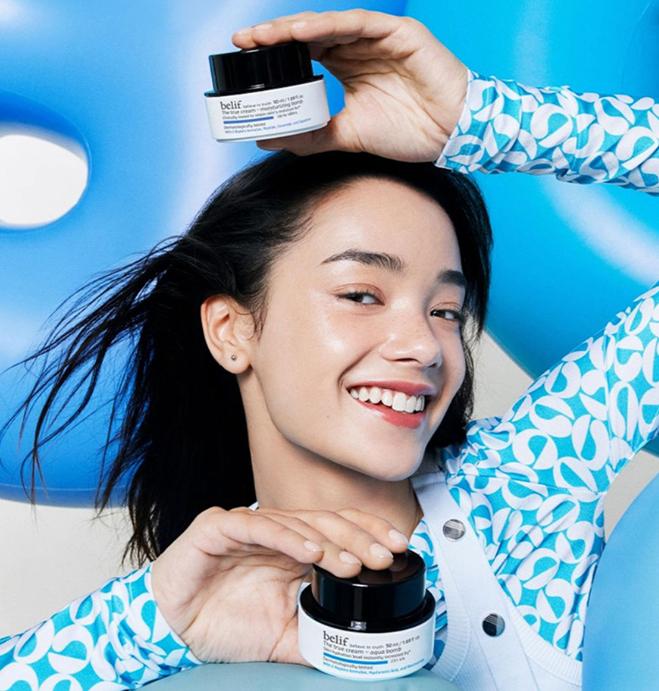 belif Увлажняющий гель для лица The True Cream Aqua Bomb 50 мл | Корейский гель-увлажнитель для лица