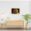 Vastu kalpavriksha Golden Money Tree Photo Frame, Gold Slim, Sparkle Coated Laminations,