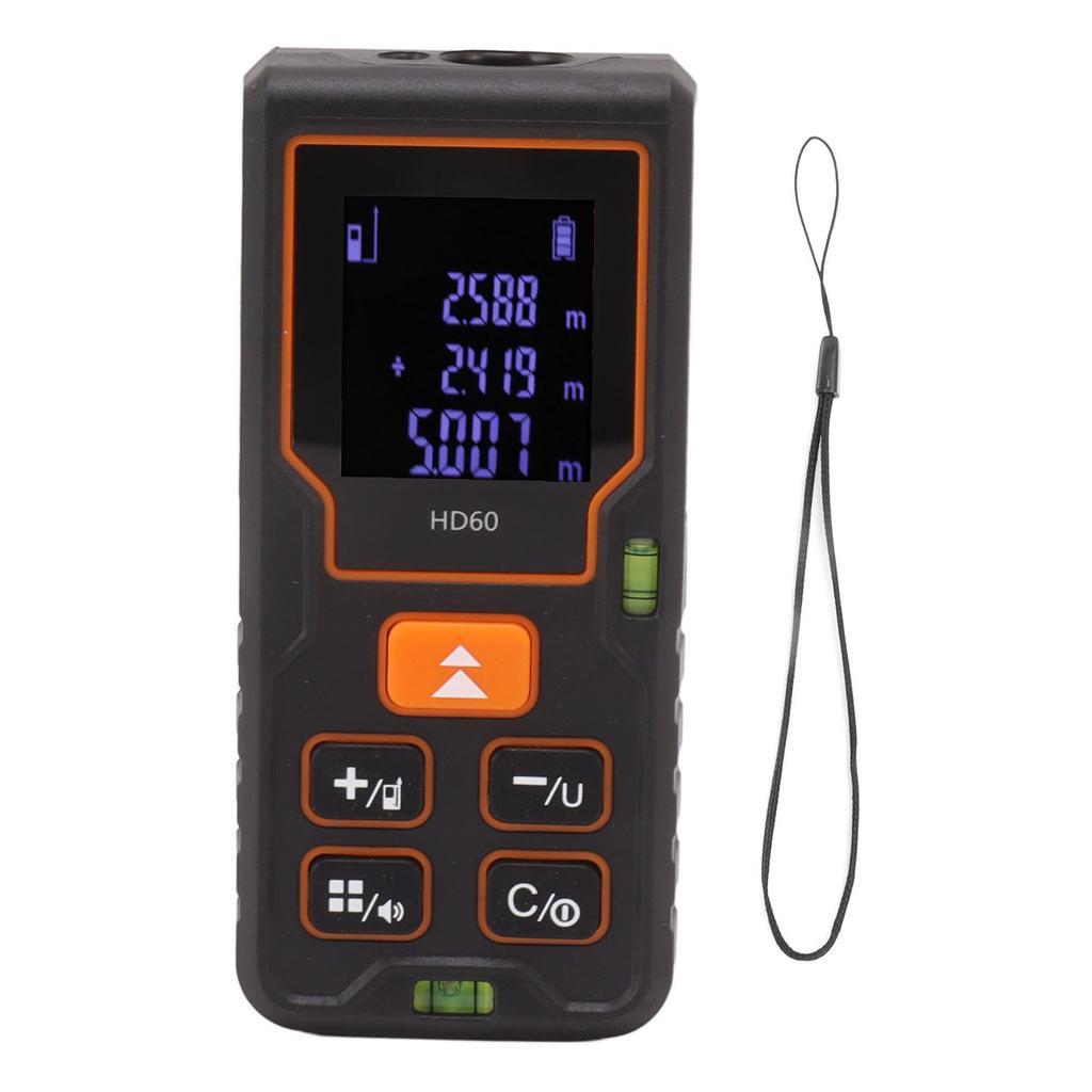 Laser Distance Meter High Accuracy Portable Handheld Rangefinder for Engineering Construction