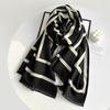 Scarf Women's Winter Imitation Cashmere Scarf High-end Sense Versatile Retro Long Shawl Warm Dual-purpose Scarf