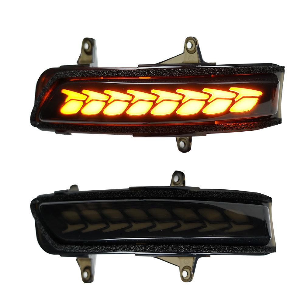 Dynamic Turn signal Lights for Toyota 2009-18 LAND CRUISER 2010-2018 PRADO GRJ150 KDJ15# GDJ150 2PCS Sequential Mirror Lamps