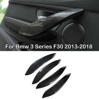 4 шт./компл., накладка на внутреннюю дверную ручку под карбон для Bmw 3 серии F30 2013-2018/4 серии F36 2015-2018