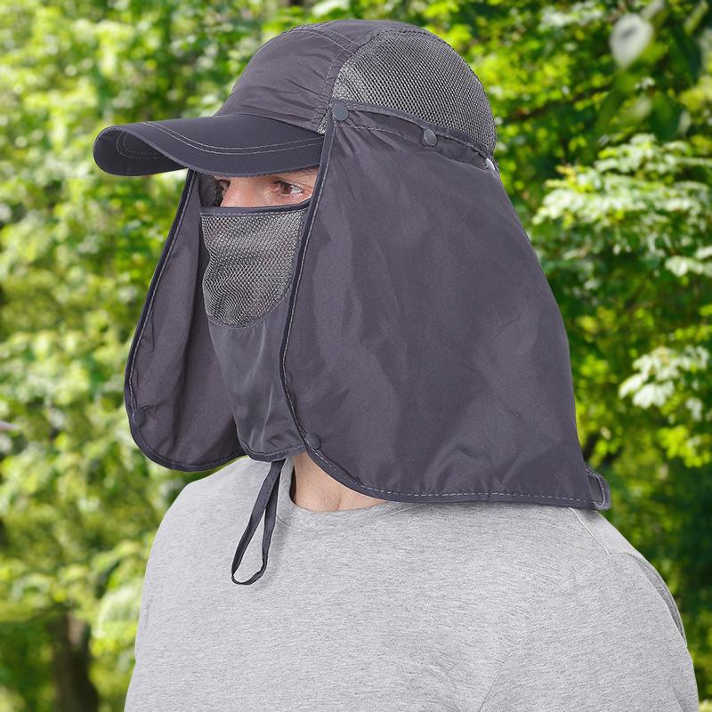 Летняя женская и мужская быстросохнущая панама, летняя UPF50 + солнцезащитная бейсболка, мужская уличная защита шеи, походная шляпа для рыбалки
