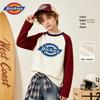 Хлопковая футболка Dickies с длинным рукавом для детей