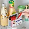 Transparent Food Grade Refrigerator Storage Box Drawer Type Side Door Organizer for Eggs Frozen Food Fresh Keeping Kitchen