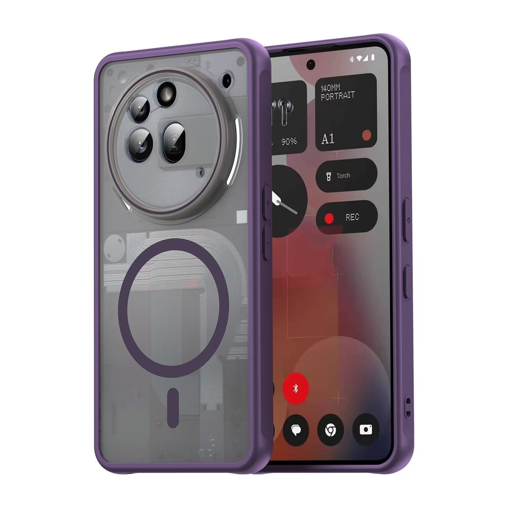 Suitable for Nothing Phone4A Magnetic Mobile Phone Case Phone 3APro Airbag Anti-drop 3A Protective Case