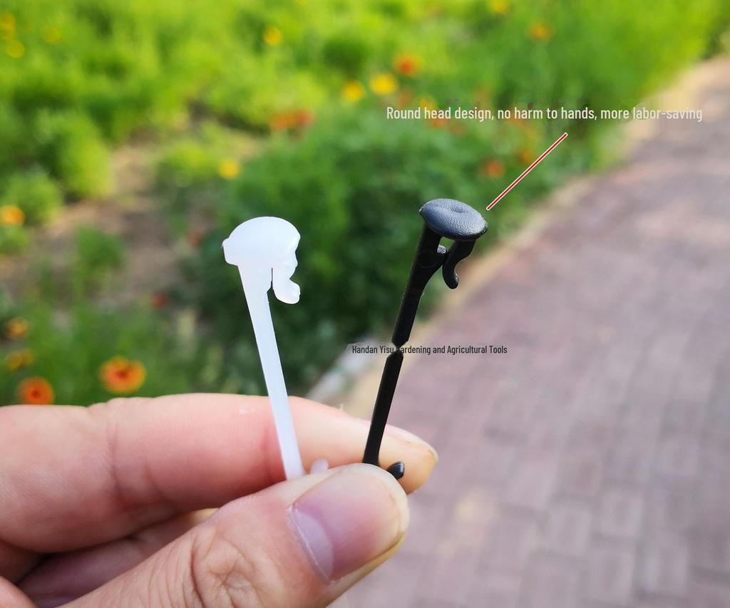 Зажим для подвязывания винограда и киви: Прочный сельскохозяйственный пластиковый крючок