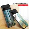 Casing For Google Pixel 1 1XL 2 2XL 3 3XL 3A 3AXL 4 4A 4XL 5 5XL 5A 6 7 8 Pro 6A 7A Fold Case Marbled Tempered Glass Case Back Cover