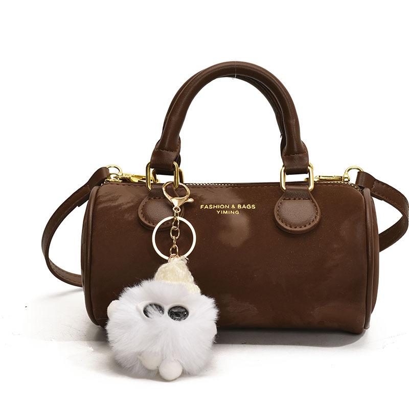 This Year, the Popular Small Bag Women's 2025 New High-end Casual Versatile Messenger Bag Fashion Handbag Cylinder Bag