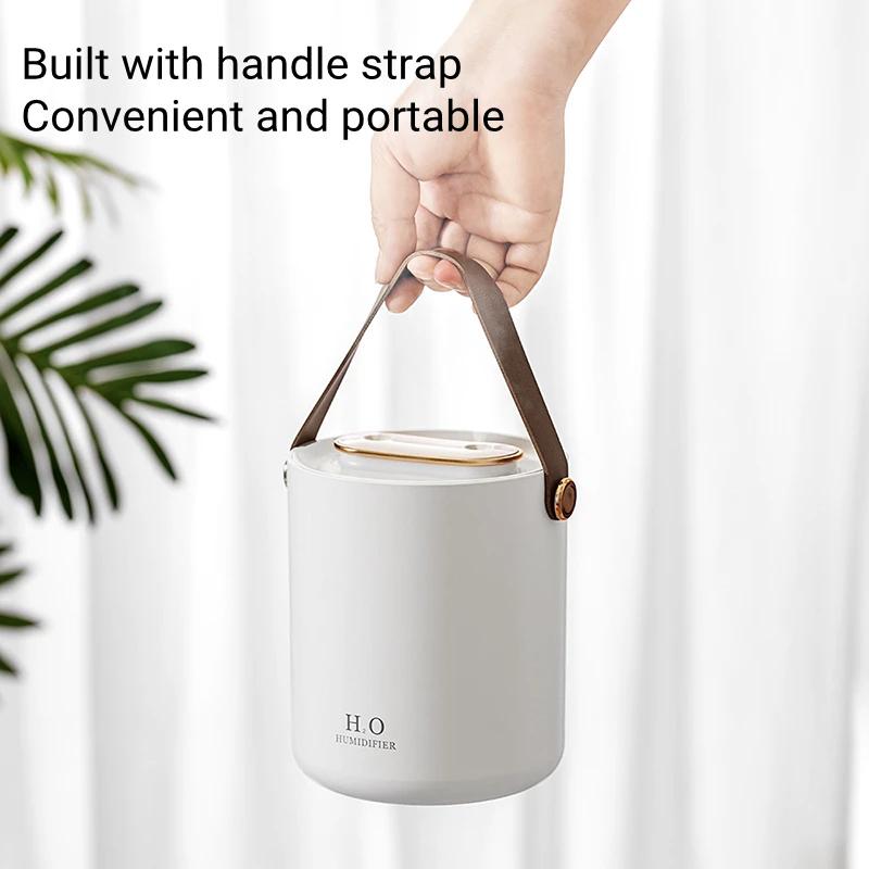 NEW Large Capacity Dual Nozzles Humidifier USB Aromatherapy Diffuser with LED Light Desk Air Humidifier Diffuser 2025