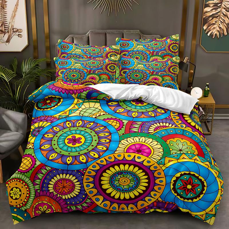 Модная технология, постельное белье с 3D цифровой печатью, пододеяльники, наволочки