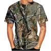 Summer Fashion 3d Camouflage Print Unisex Casual Short Sleeve T-Shirt
