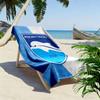 Delfino Pescara 1936 Print Beach Towel, Large Soft Quick Dry Towel for Beach Camping Swimming