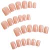 Removable Short Solid Color Wearable Nail Tips