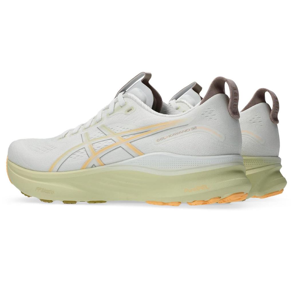 Asics 32 Беговые кроссовки GEL-KAYANO размера 101 2E, 1011C052, мужские, (Белое/оранжевое свечение), 28,5 см,