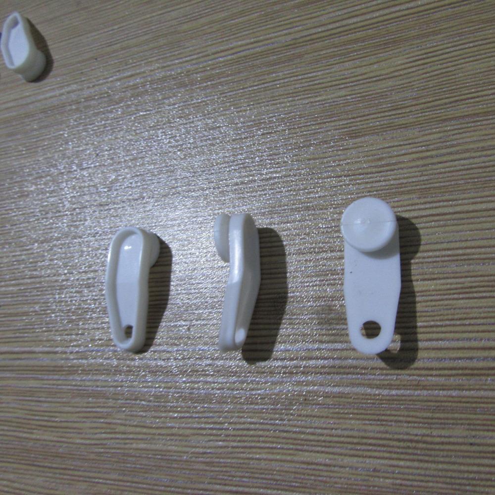 50 Pcs Plastic Curtain Track Clips Durable Drapery Hooks Easy To Use Curtain Accessories  Bedroom